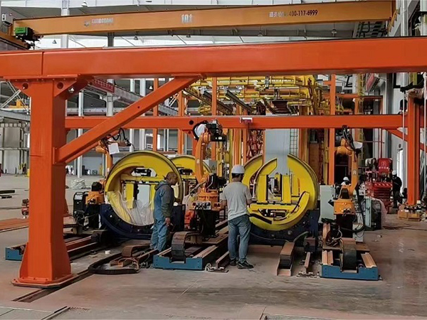 焊接搬運工作站，桁架工作站，免示教焊接機